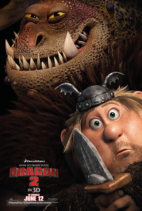 How to Train Your Dragon 2 - Singaporean Movie Poster