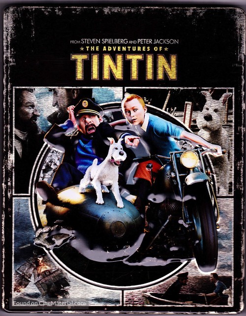 The Adventures of Tintin: The Secret of the Unicorn - Movie Cover