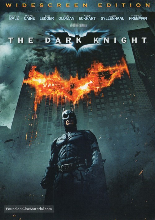 The Dark Knight - DVD movie cover