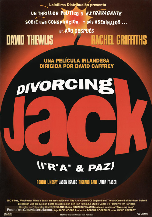 Divorcing Jack - Spanish Movie Poster