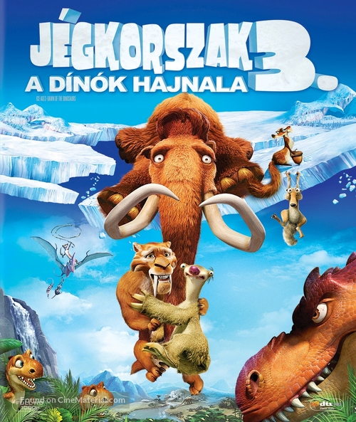 Ice Age: Dawn of the Dinosaurs - Hungarian Blu-Ray movie cover