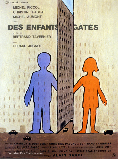 Des enfants g&acirc;t&egrave;s - French Movie Poster