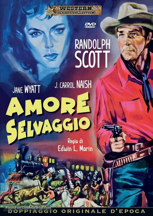 Canadian Pacific - Italian DVD movie cover