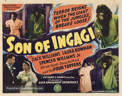 Son of Ingagi - Theatrical movie poster