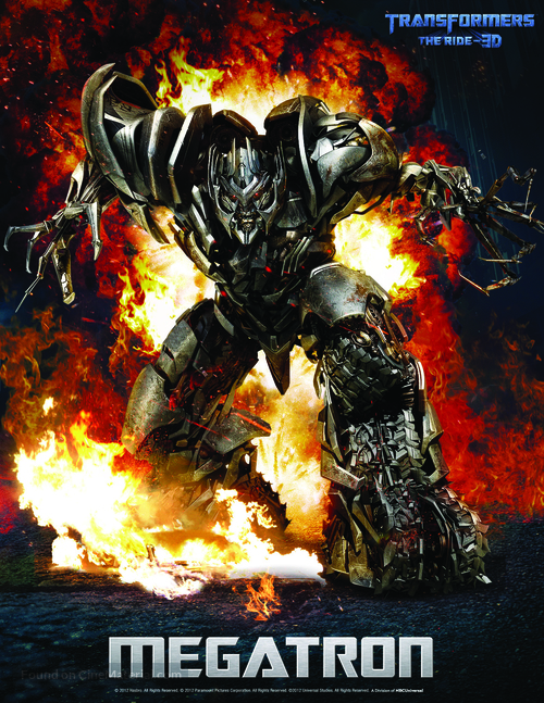 Transformers: The Ride - 3D - Movie Poster