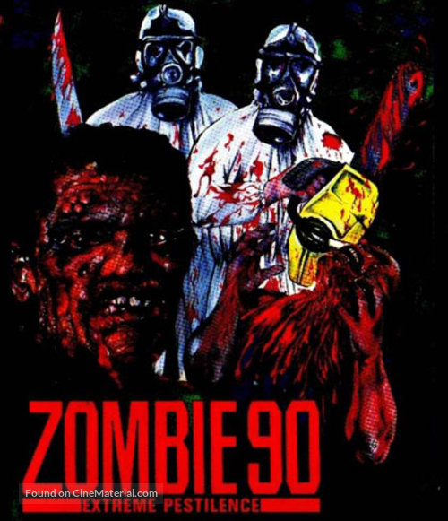 Zombie &#039;90: Extreme Pestilence - German Movie Cover