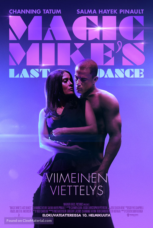 Magic Mike&#039;s Last Dance - Finnish Movie Poster