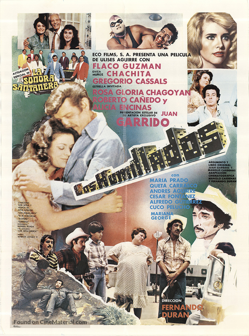 Los humillados - Mexican Movie Poster