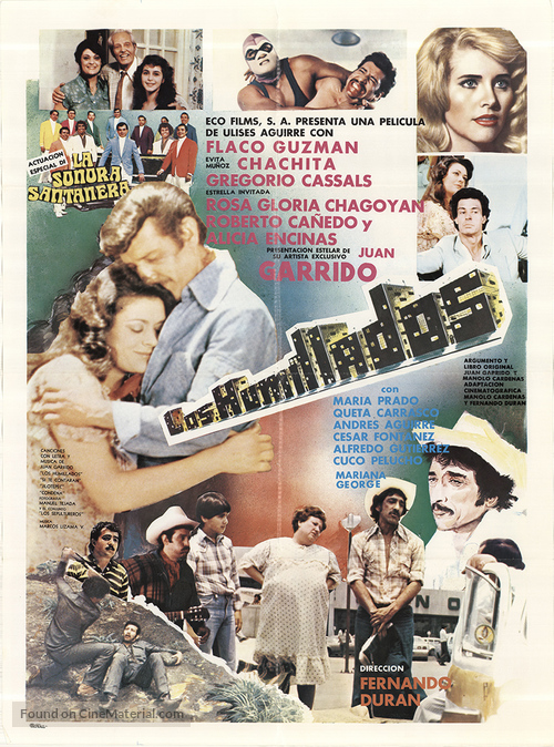 Los humillados - Mexican Movie Poster