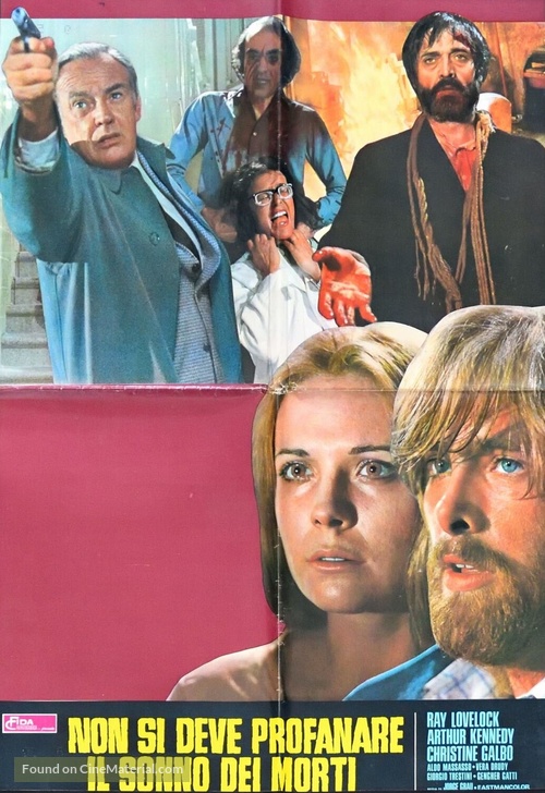 Let Sleeping Corpses Lie - Italian Movie Poster