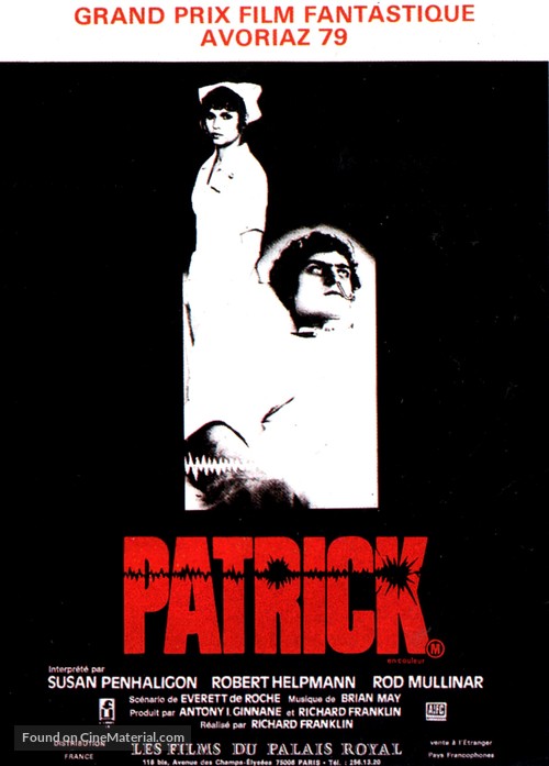 Patrick - French Movie Poster