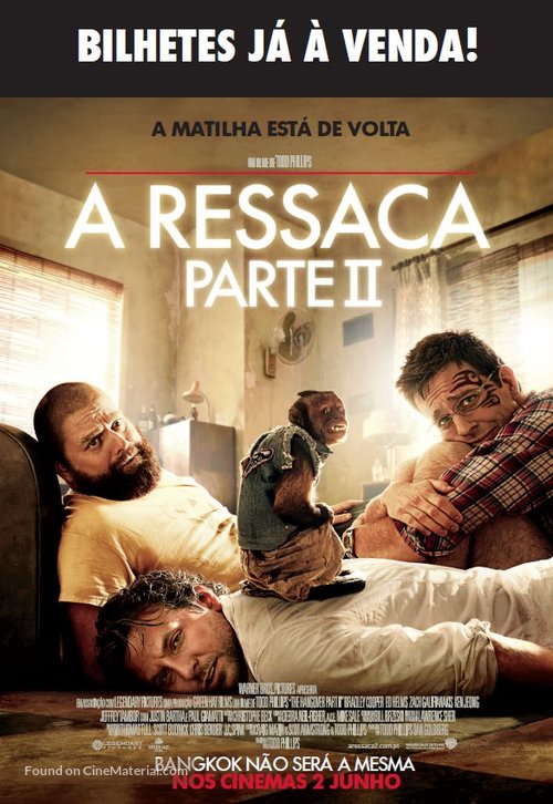 The Hangover Part II - Portuguese Movie Poster