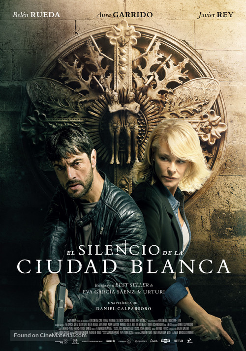 El silencio de la ciudad blanca - Spanish Movie Poster