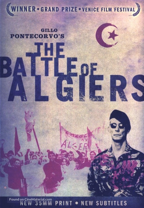 La battaglia di Algeri - DVD movie cover