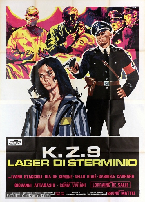 KZ9 - Lager di Sterminio - Italian Movie Poster