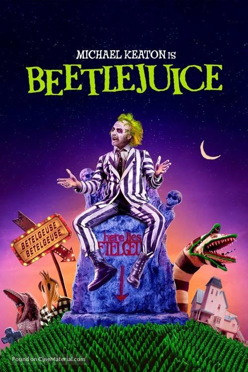 Beetle Juice - Blu-Ray movie cover