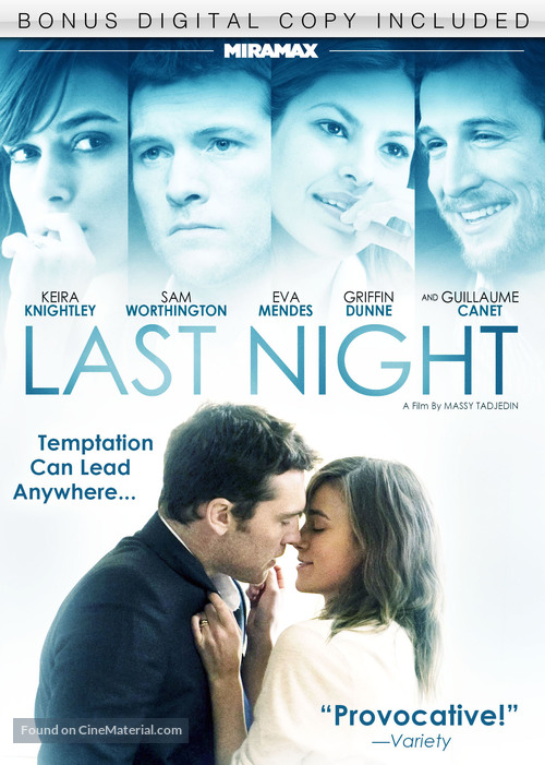 Last Night - DVD movie cover