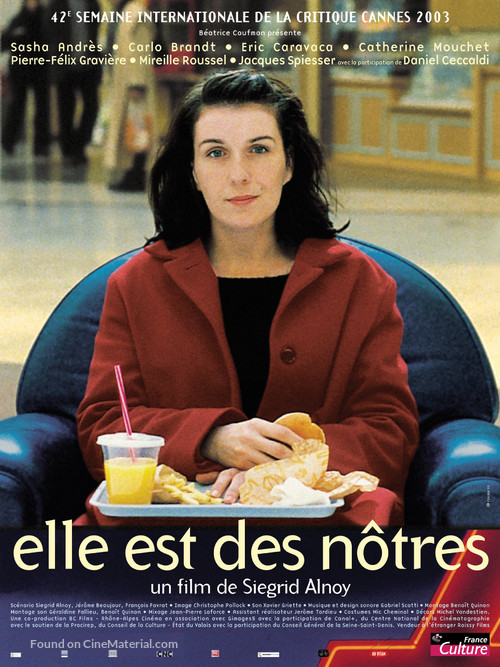 Elle est des n&ocirc;tres - French Movie Poster