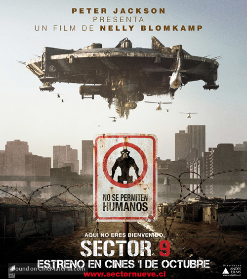 District 9 - Chilean Movie Poster