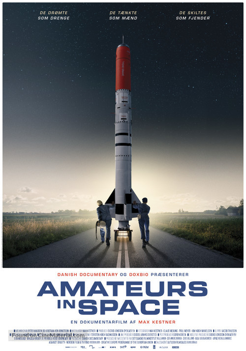 Amateurs in Space - Danish Movie Poster