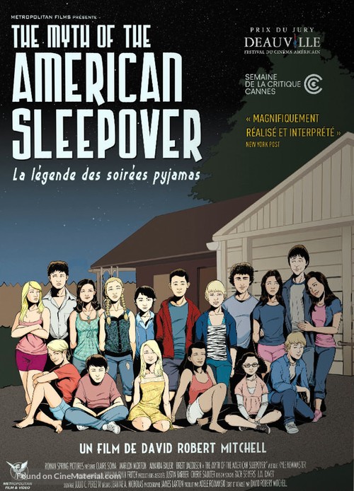 The Myth of the American Sleepover - French Movie Poster