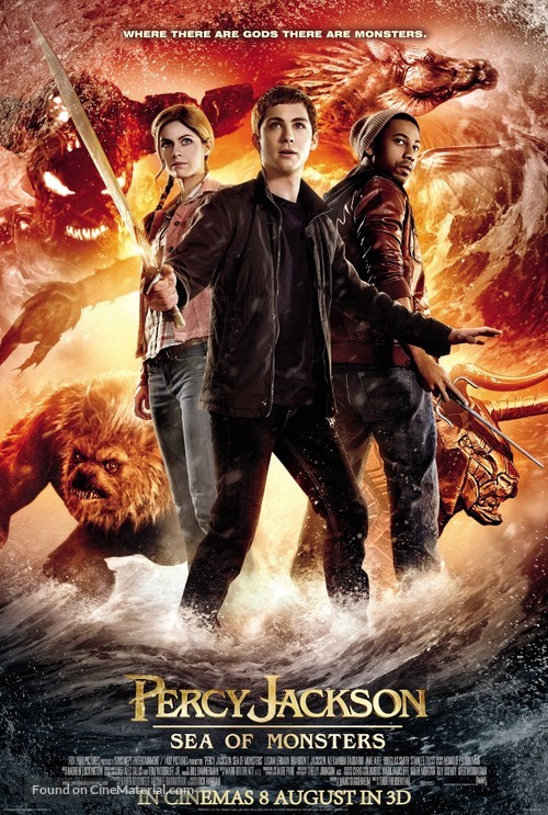 Percy Jackson: Sea of Monsters - Malaysian Movie Poster