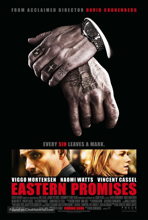 Eastern Promises - Advance movie poster
