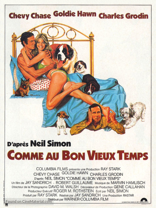 Seems Like Old Times - French Movie Poster