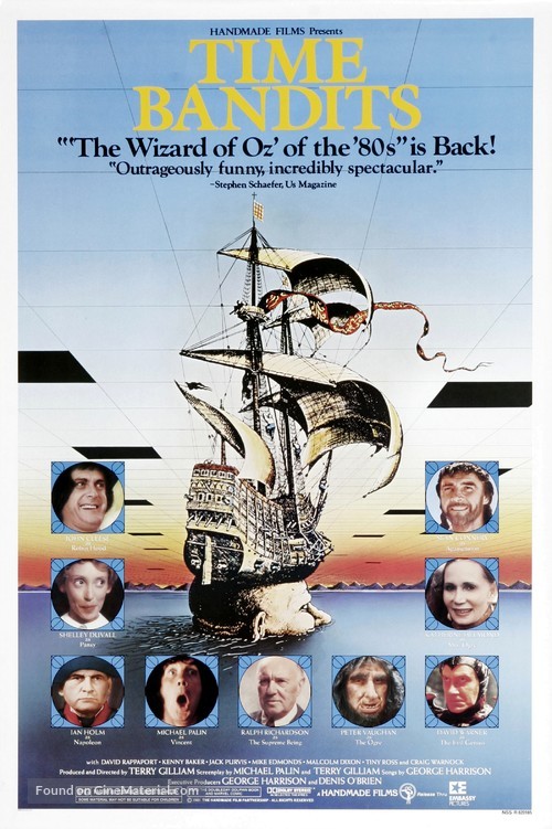 Time Bandits - Movie Poster