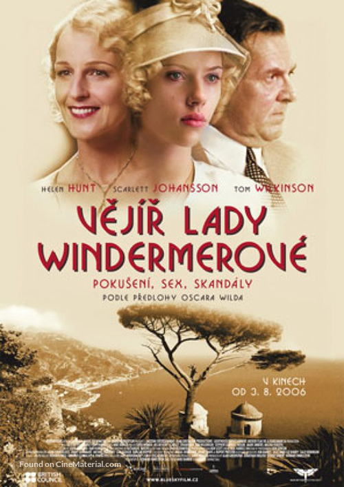 A Good Woman - Czech Movie Poster