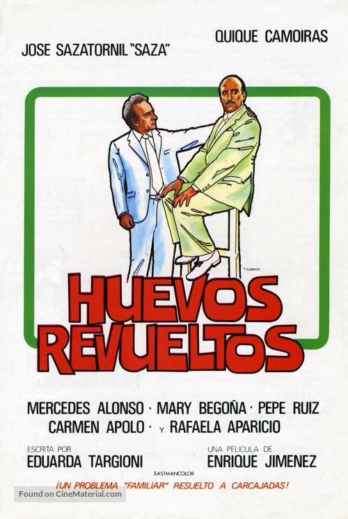 Huevos revueltos - Spanish Movie Poster