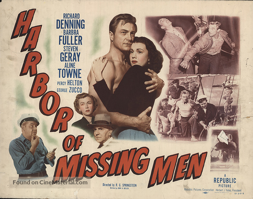 Harbor of Missing Men - Movie Poster