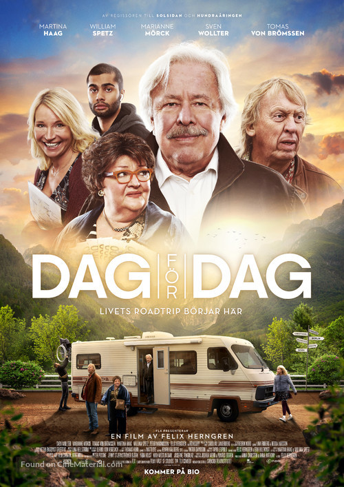 Dag f&ouml;r dag - Swedish Movie Poster