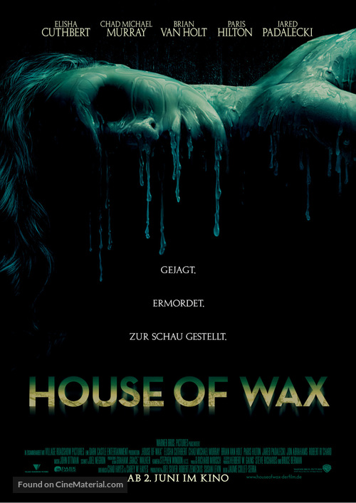 House of Wax - German Movie Poster