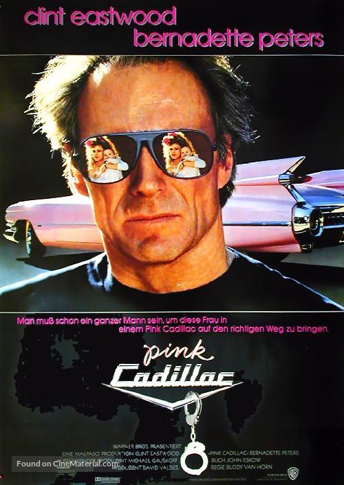 Pink Cadillac - German Movie Poster