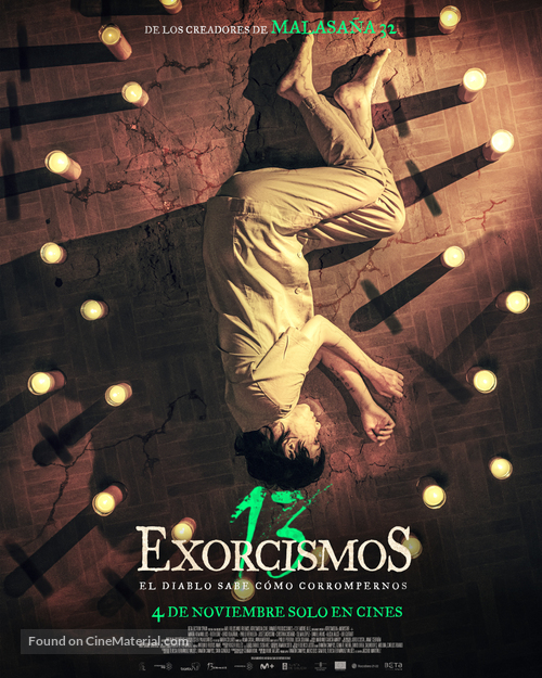 13 exorcismos - Spanish Movie Poster