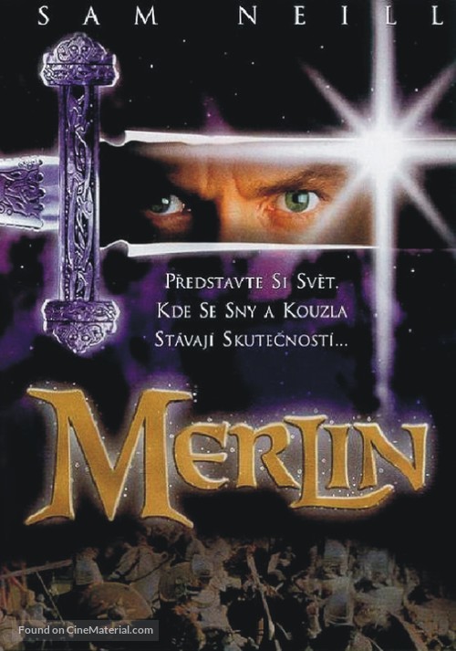 Merlin - Czech DVD movie cover