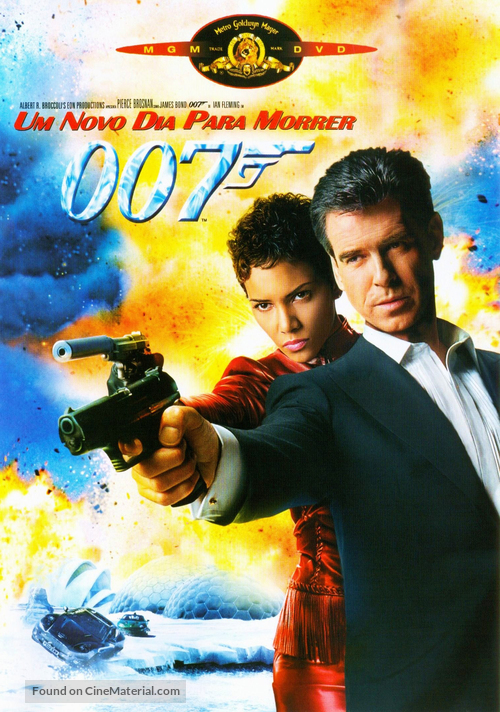 Die Another Day - Brazilian DVD movie cover