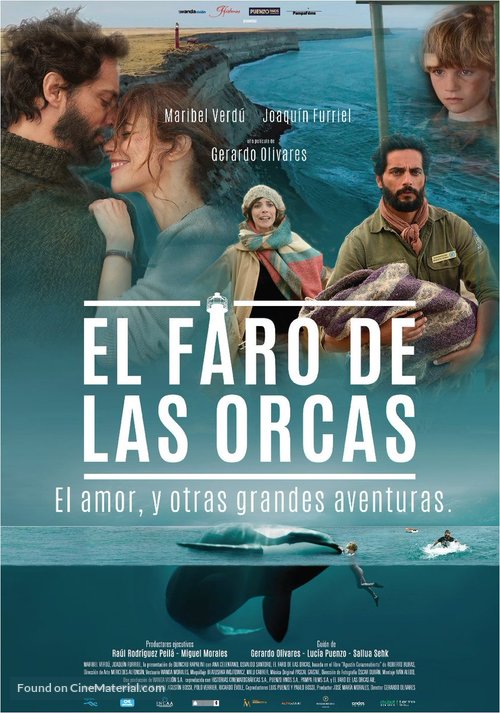 El faro de las orcas - Argentinian Movie Poster