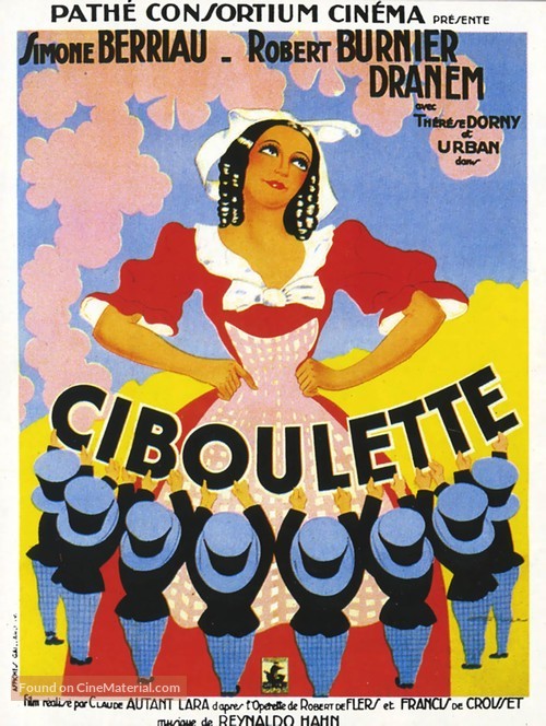 Ciboulette - French Movie Poster