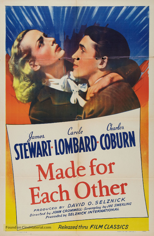 Made for Each Other - Re-release movie poster