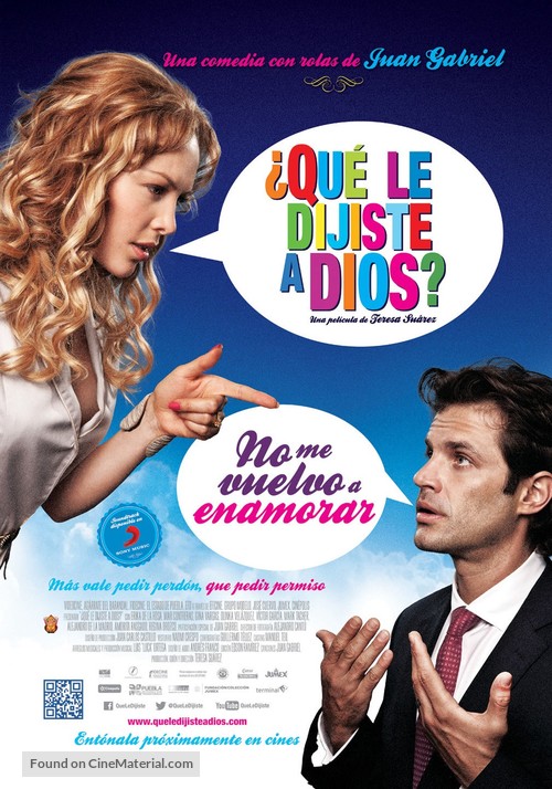 &iquest;Qu&eacute; le dijiste a Dios? - Mexican Movie Poster