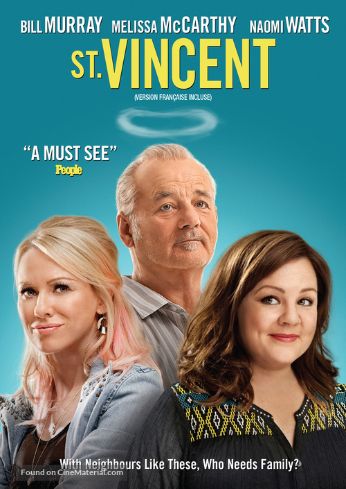 St. Vincent - Canadian DVD movie cover
