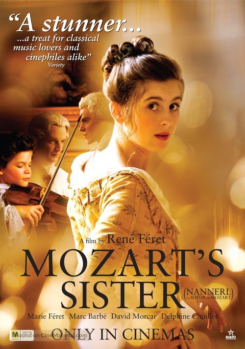 Nannerl, la soeur de Mozart - New Zealand Movie Poster