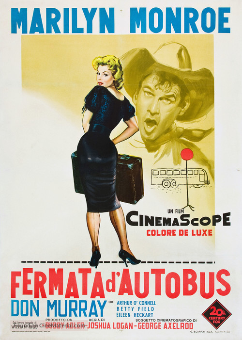 Bus Stop - Italian Movie Poster