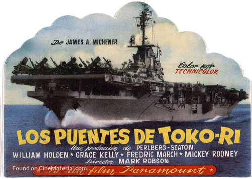 The Bridges at Toko-Ri - Spanish Movie Poster