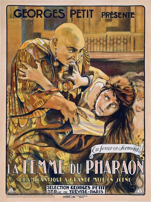 Das Weib des Pharao - French Movie Poster