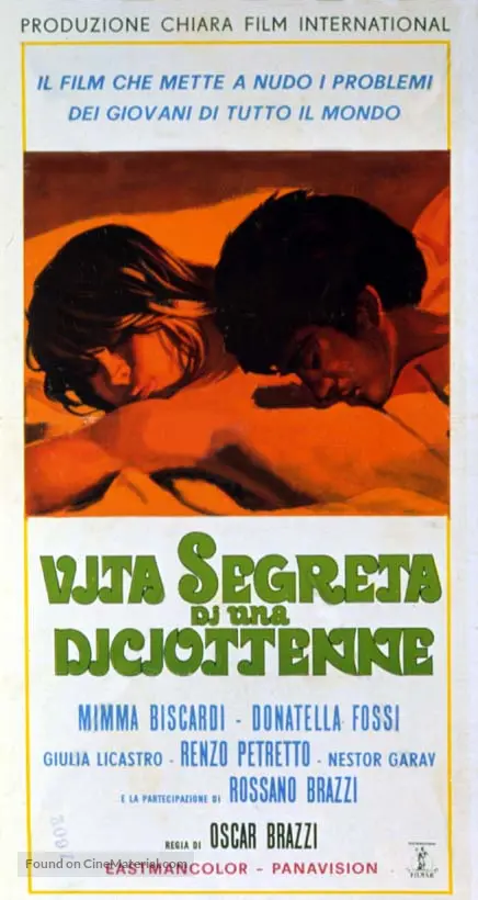 Vita segreta di una diciottenne - Italian Movie Poster