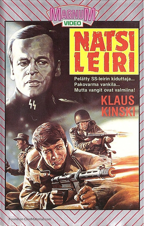 Eroi all&#039;inferno - Finnish VHS movie cover