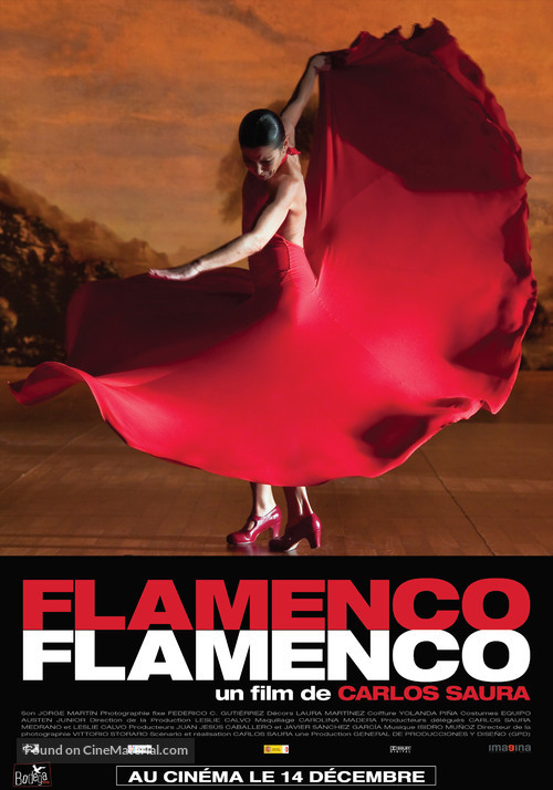 Flamenco, Flamenco - French Movie Poster
